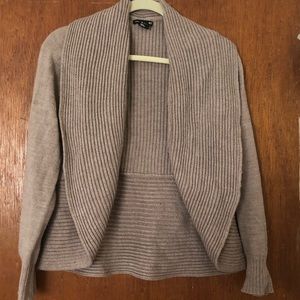 Tan cardigan